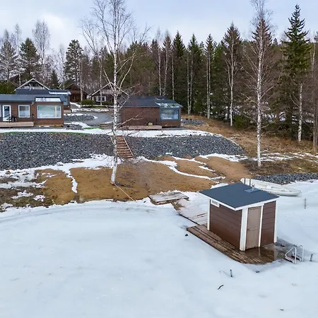 Private Lakeside With Sauna Jämsä