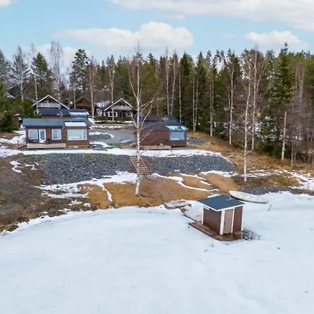 度假居 Private Lakeside With Sauna